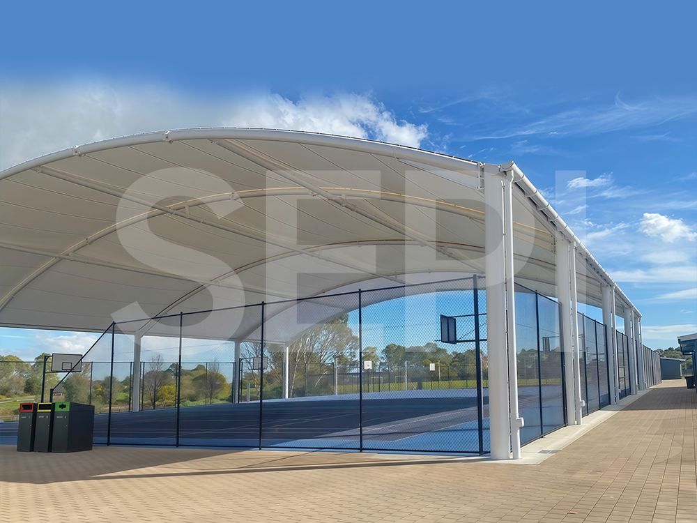 膜結(jié)構(gòu)球場